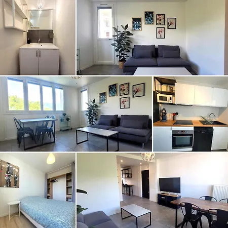 Le Marquian - Lumineux 4 Avec Parking Appartement Grenoble